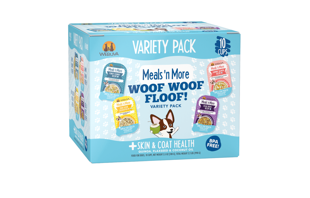 Weruva Meals n More Woof Floof Variety Pack