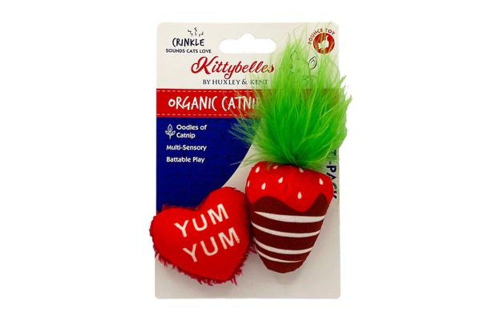 Huxley & Kent Cat Chocolate Strawberry & Convo Heart