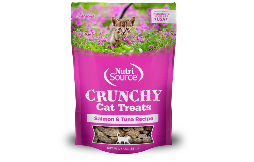 Nutrisource Cat Crunchy Salmon & Tuna Treats