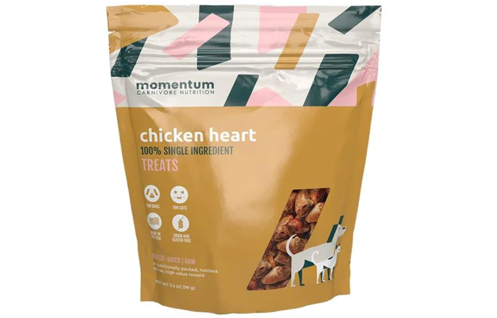 Momentum Chicken Hearts 3.5oz