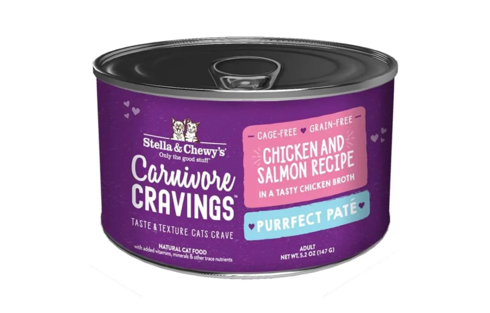 Stella & Chewys Cat Pate Chicken Salmon 5.2oz