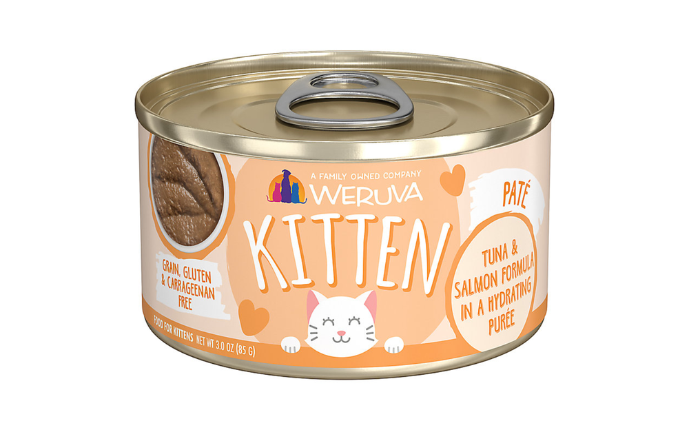 Weruva Kitten Puree Tuna Salmon 3oz