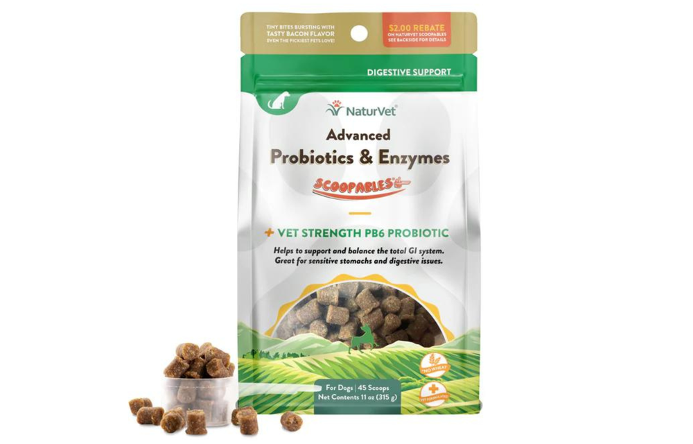 Naturvet Scoopable Advanced Probiotic Enzyme 11oz