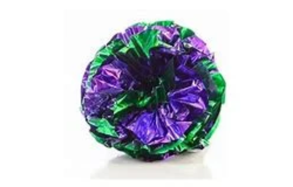 Coastal Mylar Crinkle Ball