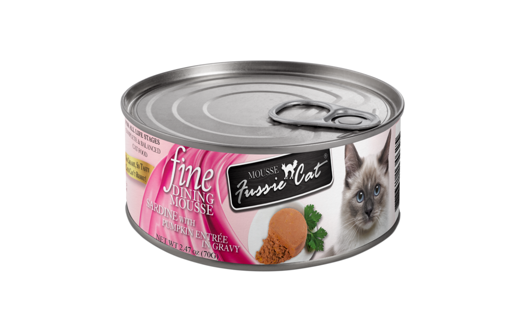 Fussie Cat Fine Mousse Sardine 2.47oz