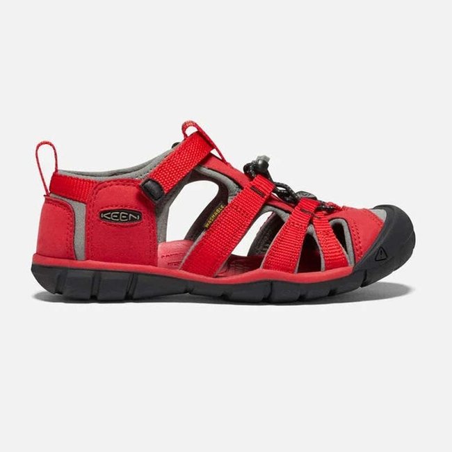 Keen Kids Sandal SeaCamp II RacingRed/Gargoyle