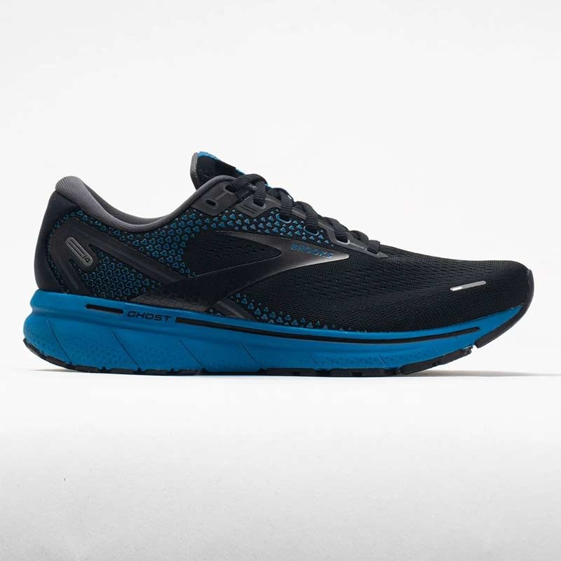 Brooks MAL Ghost 14 Black/Blackened Pearl/Blue - Kiddie