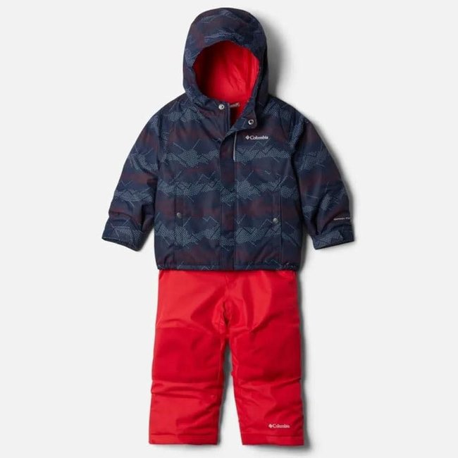 COLUMBIA 2 Piece Snowsuit Buga Set Collegiate Navy/Dotscape Print