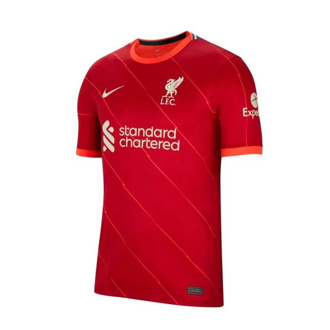 Nike Soccer Jersey Youth Liverpool 21/22 Home Red/Crimson/Fossil