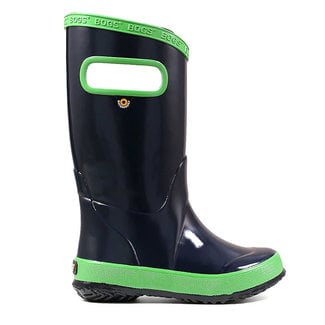 Bogs Kids Rainboots Classic Navy/Green