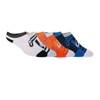 ASICS Asics Socks Invasion NoShow Reborn 6pk Blue/Marigold