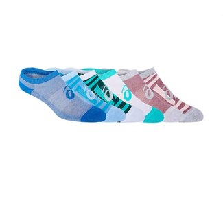 ASICS Asics Socks Invasion NoShow Reborn 6pk Pink Salt/ Digital Aqua