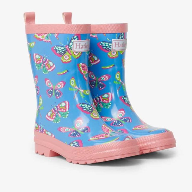 Hatley Kids Rainboots Botanical Butterfly