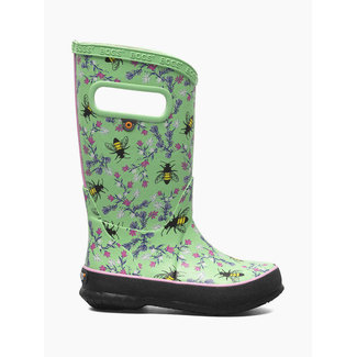 Bogs Rainboots Bees Mint Green