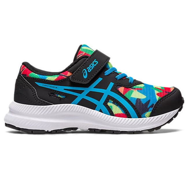 ASICS Contend 8 Black/Island Blue