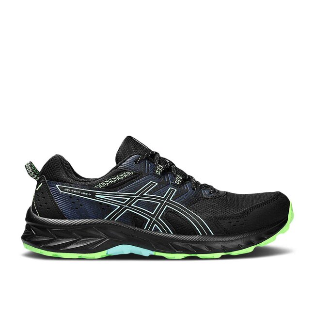 ASICS Mens Gel-Venture 9 Black/Illuminate Mint