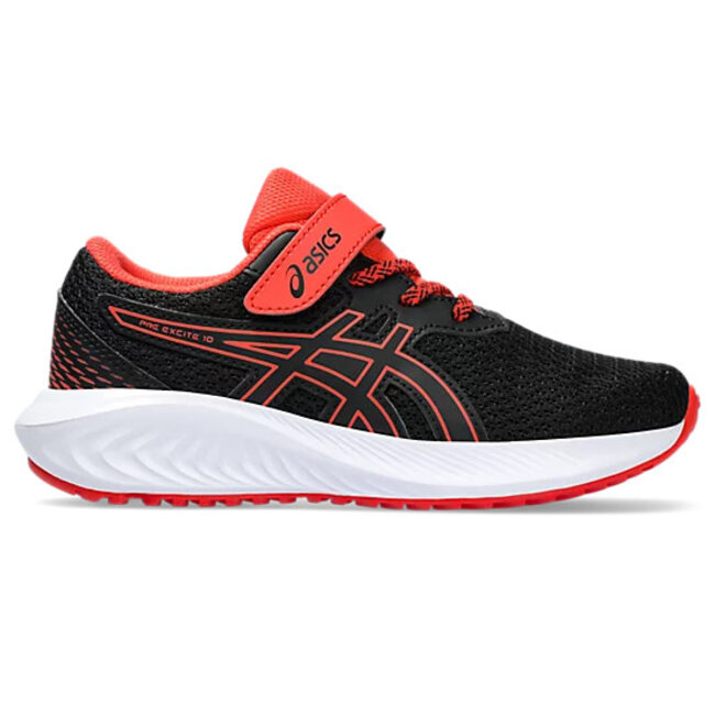 ASICS Boys Pre-Excite 10 Black/True Red
