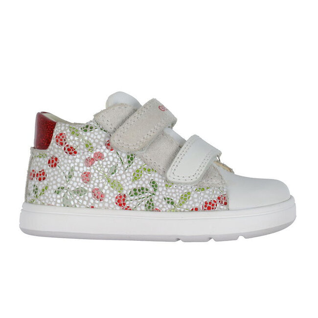 Geox Girls Baby Shoe Biglia G. C White / Red