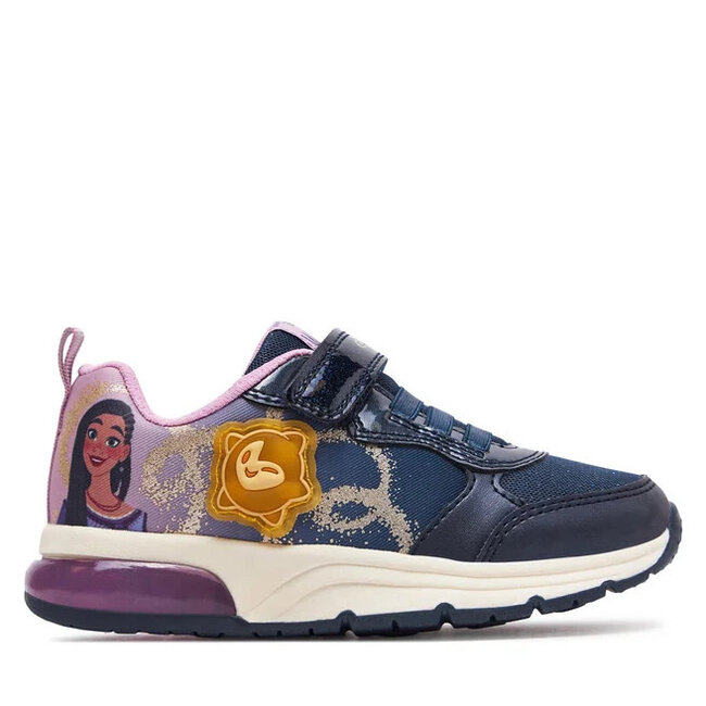 Geox Girls Spaceclub G.A Navy/Lavender
