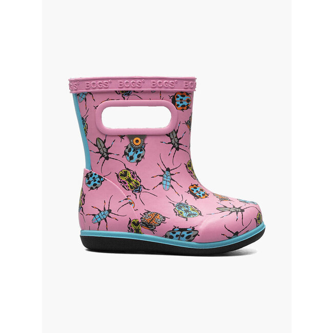 Bogs Toddler Rainboots SkipperII Bugs Blush Pink