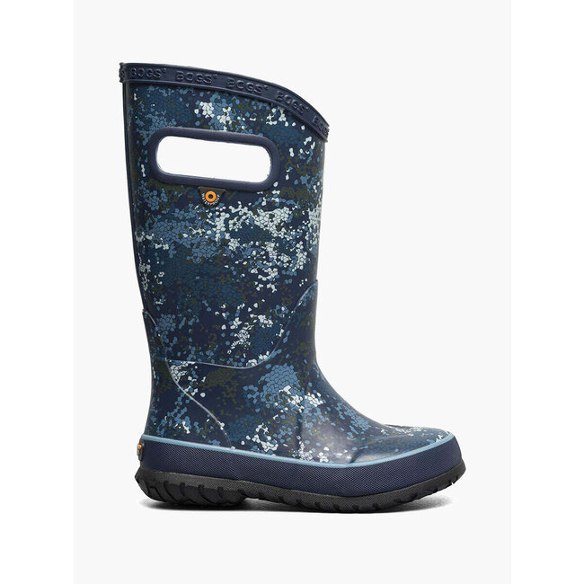Bogs Kids Rainboots MicroCamo Blue/Multi