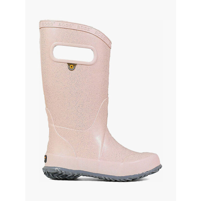 Bogs Kids Rainboots Glitter RoseGold