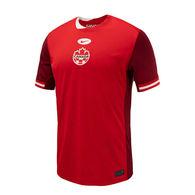 NIKE Youth Team Canada Replica Soccer Jersey Red 2024