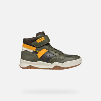 Geox Perth B.F Dark Green/Ochre Yellow