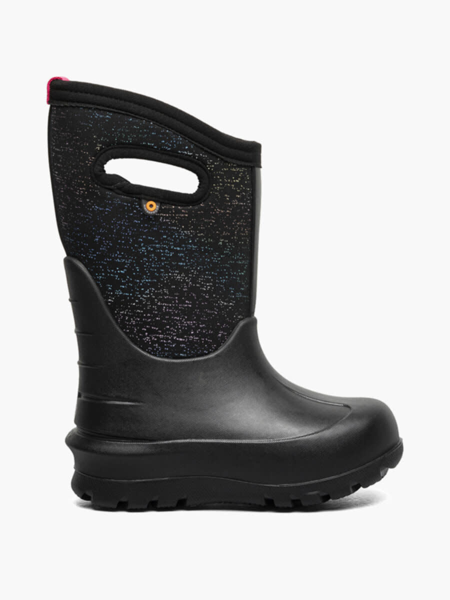 Bogs WinterBoots NeoClassic Metallic Fleck Black Multi Kiddie Kobbler Orleans