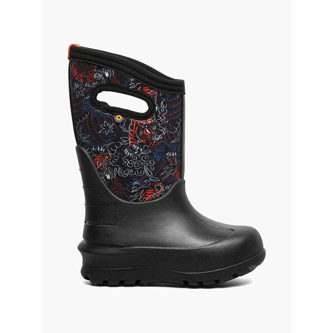 Bogs Winterboots NeoClassic Tiger Black Multi Kiddie Kobbler Orleans