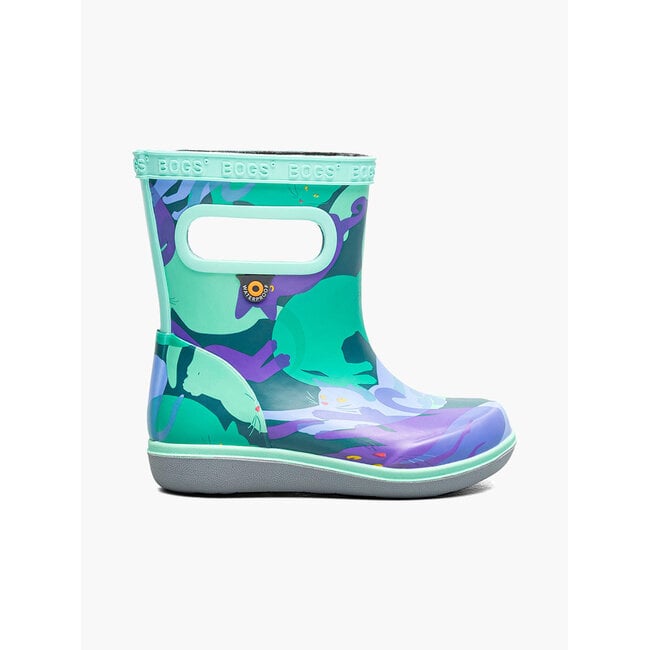 Bogs Rainboot Skipper II Catmo Teal/Multi