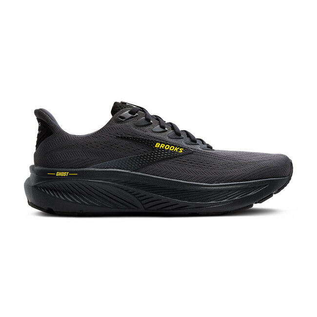 Brooks Ghost 17 Ebony/Black/Yellow
