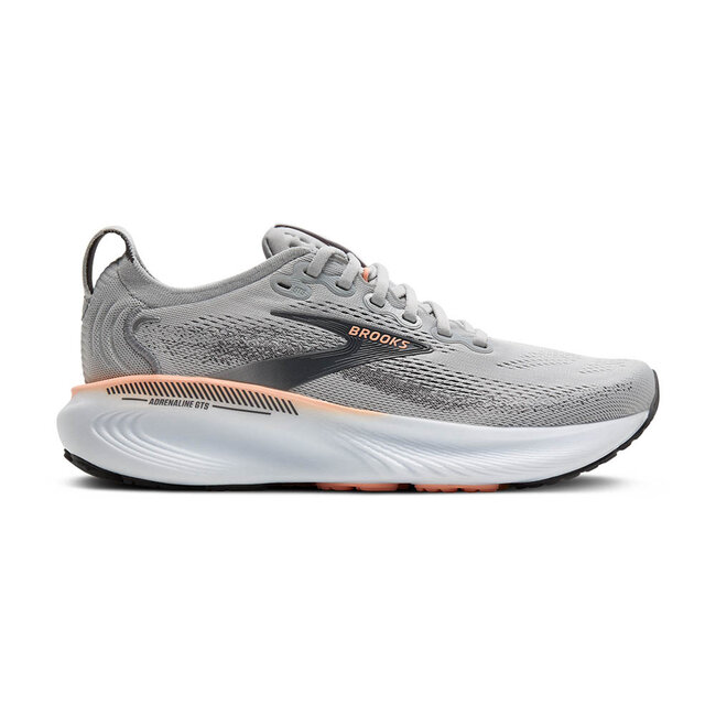 Brooks Adrenaline GTS 25 Grey/Blackend Pearl/Coral