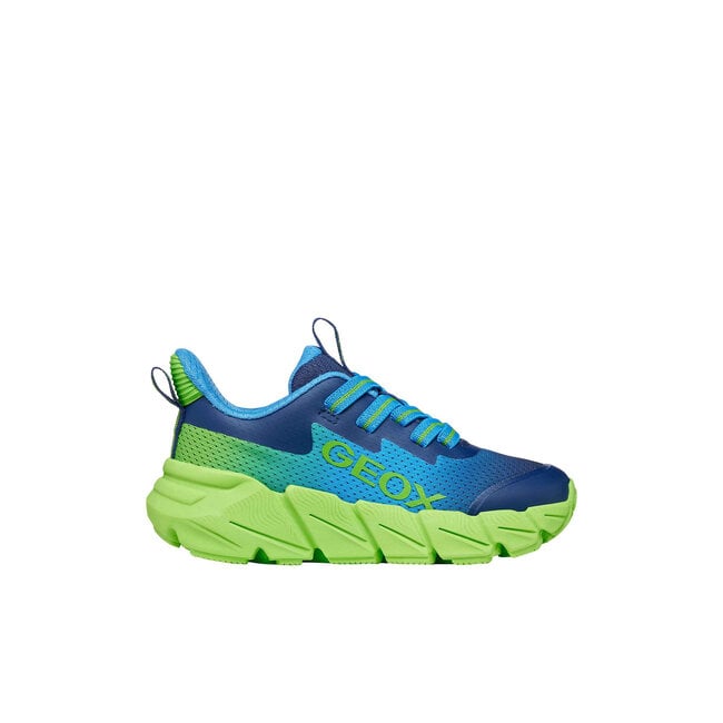 Geox SlipOn Flexyper Fast Blue/Lime