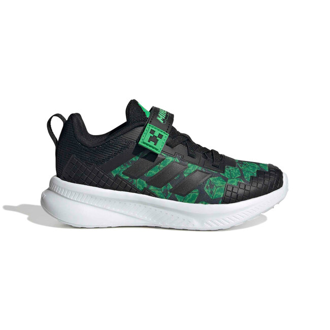 Adidas Minecraft Fortarun 4.0 Core Black/Creeper Green/Cloud White