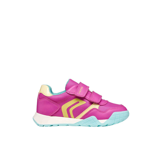 Geox J Rann-E Fuchsia/Lt Yellow