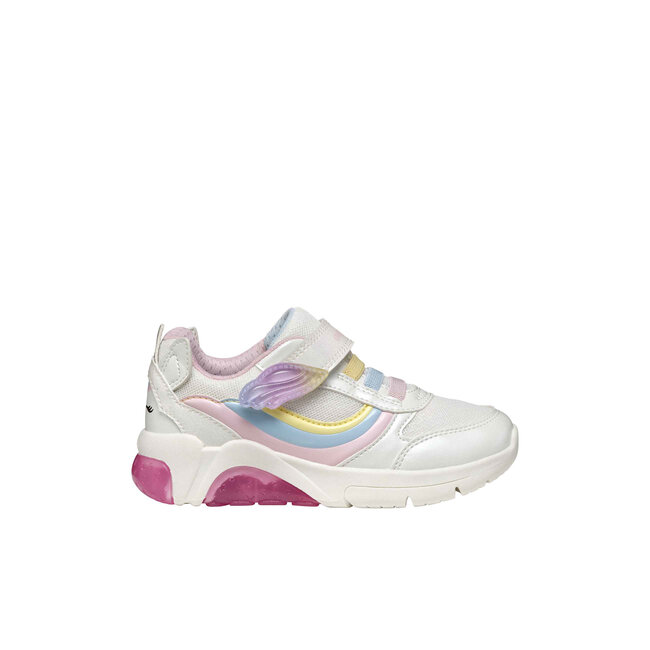 Geox J Fadinlight A White/Mulicolour