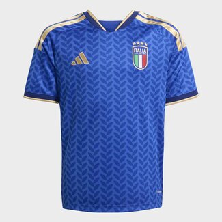 Adidas Youth Soccer Jersey Home Italy 2026 Bold Blue
