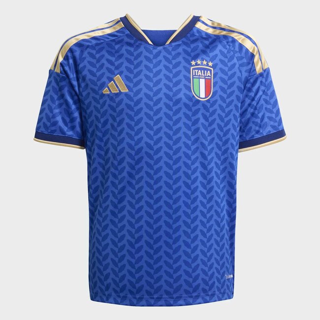Adidas Youth Soccer Jersey Home Italy 2026 Bold Blue