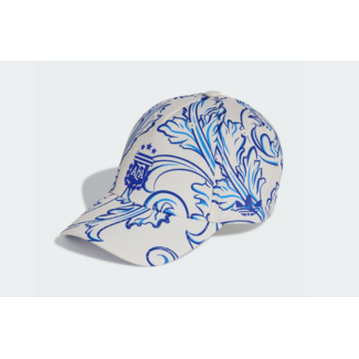Adidas Soccer Ballcap Adult  Argentina Away Graphic CreamWhite/Lucid Blue