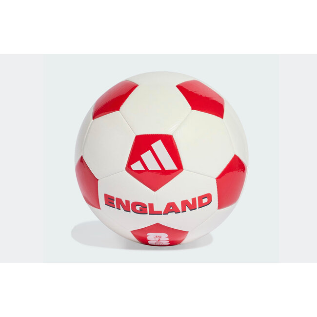 Adidas Soccer Ball England Club WC2026 White/Vivid Red/Team Navy Blue