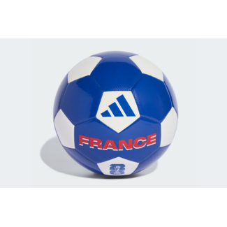 Adidas Soccer Ball France Club WC2026 White/Bold Blue/Better Scarlet