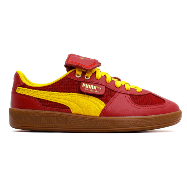 PUMA Palermo Mens Harry Potter (Gryffindor) Dark Crimson/Yellow Sizzle