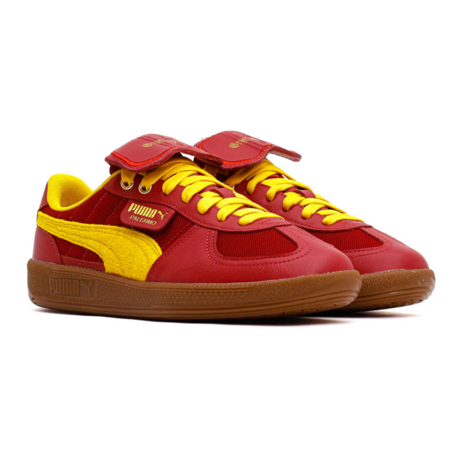 PUMA Palermo Mens Harry Potter (Gryffindor) Dark Crimson/Yellow Sizzle