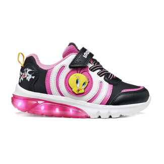 Geox Ciberdron Girl Black/Pink (Looney Tunes)