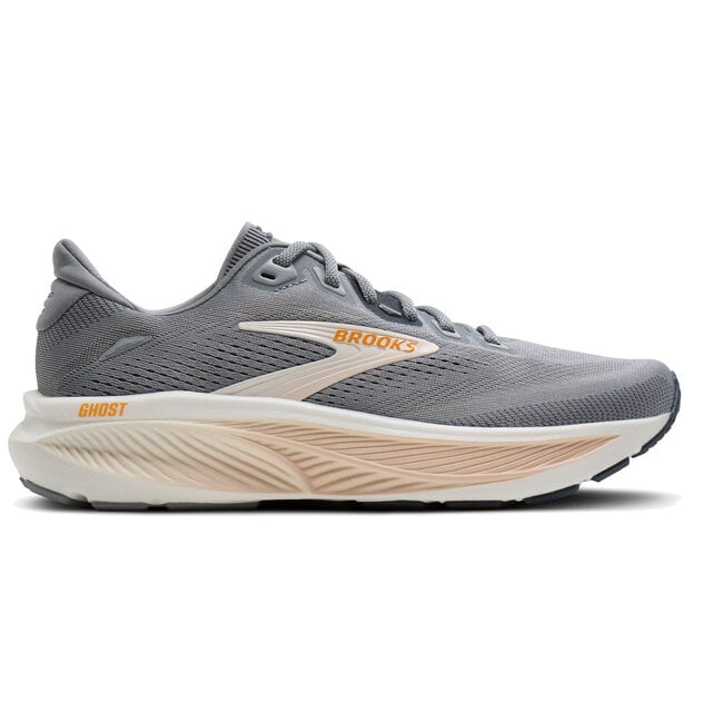 Brooks Ghost 18 Grey/Morganite/Coconut