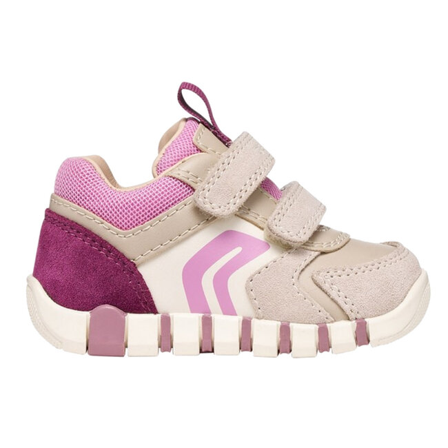 Geox Iupidoo Beige/Dk Pink