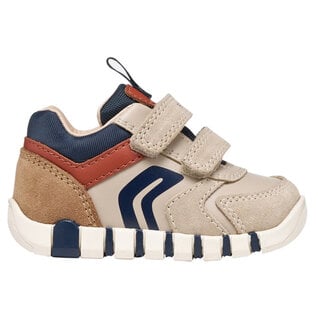 Geox Iupidoo Baby Boy Light Taupe/Orange