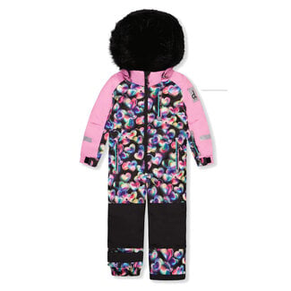 deux par deux 1Piece Snowsuit Play Printed Hearts
