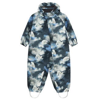 Color Kids 1 Piece Toddler Snowsuit Baby Coverall Windward Blue